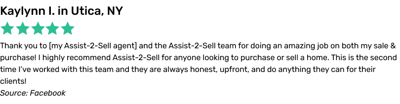 Thank you to my Assist-2-Sell agent and the Assist-2-Sell team for doing an amazing job on both my sale & purchase! I highly recommend Assist-2-Sell for anyone looking to purchase or sell a home. This is the second time I’ve worked with this team and they are always honest, upfront, and do anything they can for their clients!