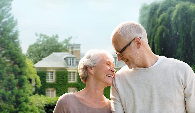 California Prop 60 helps older adults, like this couple, buy a new house in California.