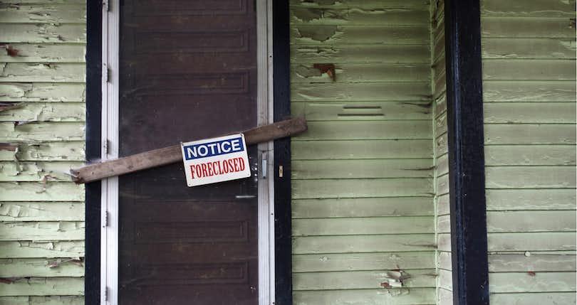 foreclosed home