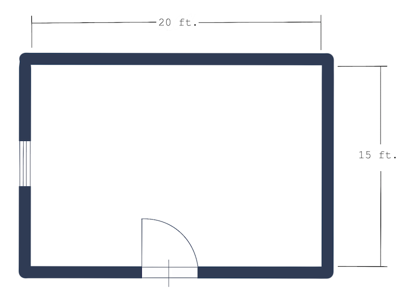 Area of a rectangle